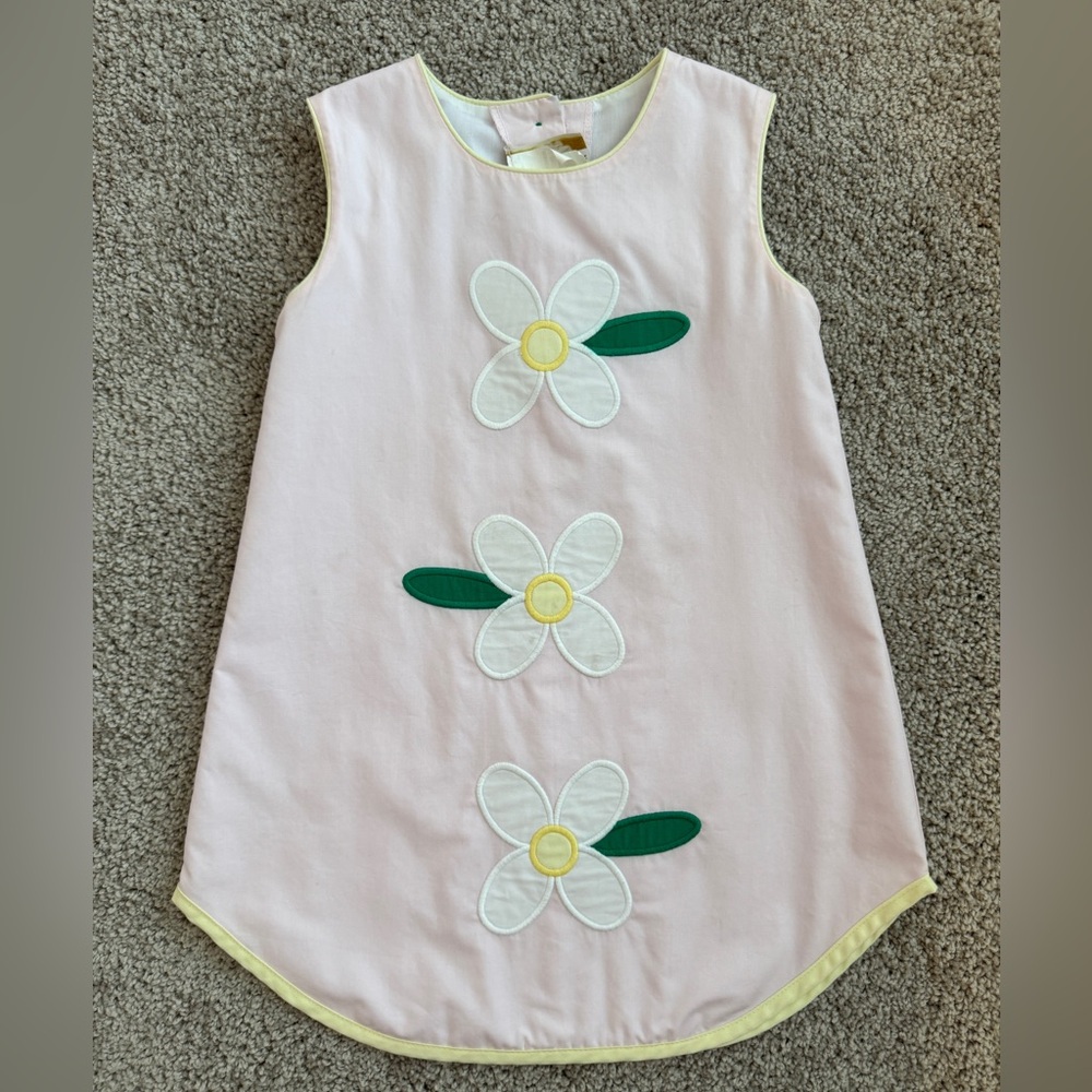 TBBC flower apron dress 3T